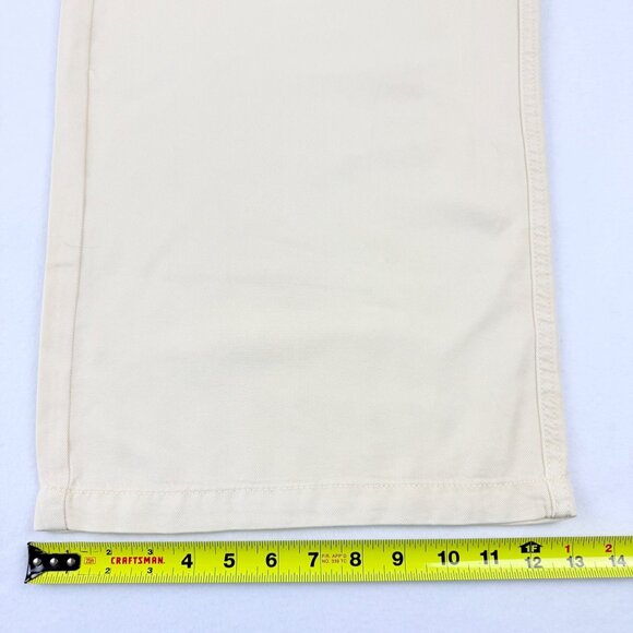 St. Johns Bay Women's Pull-on Wide Leg Easy Fit High Rise Birch Crop Pants 1X NW - Picture 9 of 10